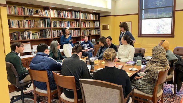 CCHS group gathers in Harris Hall L27