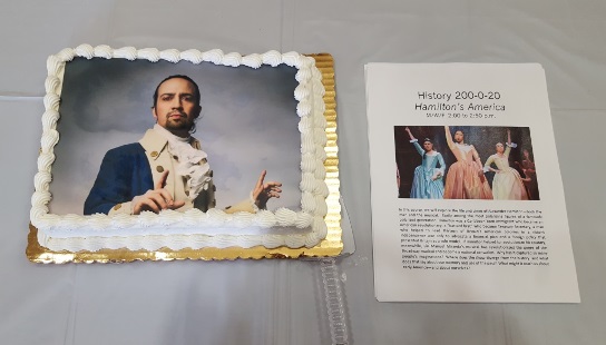 A delicious offering at the November 2017 "Cakes and Classes" event