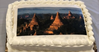 Modern Southeast Asia cake