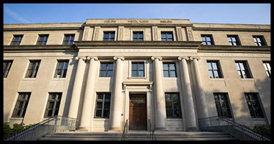 Harris Hall Building Landscape