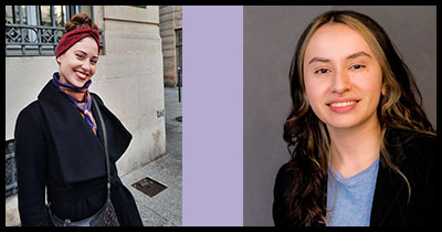 Laurisa Sastoque and Carolina Stutz