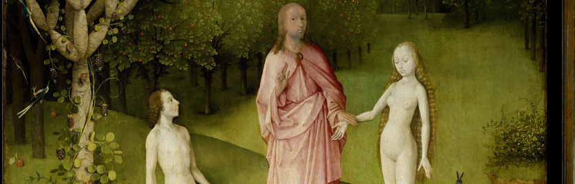 Hieronymus Bosch, "The Garden of Earthly Delights," c. 1500. Museu del Prado. Wikicommons.
